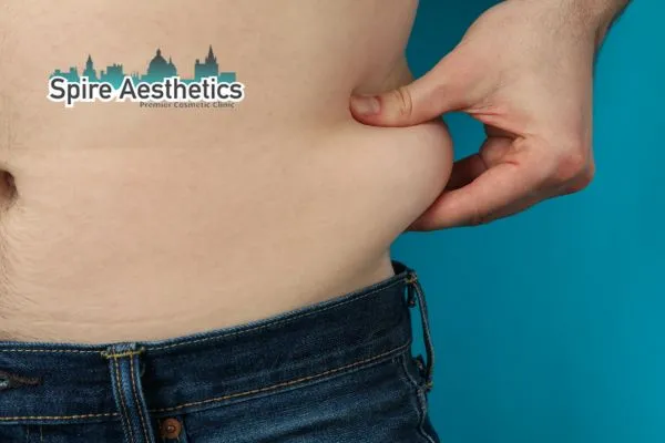 Why do we get love handles Duddingston and how can we minimise them?