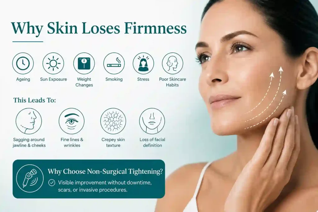 What Makes Skin Lose Firmness and Why Do People Seek Non-Surgical Tightening Duddingston?